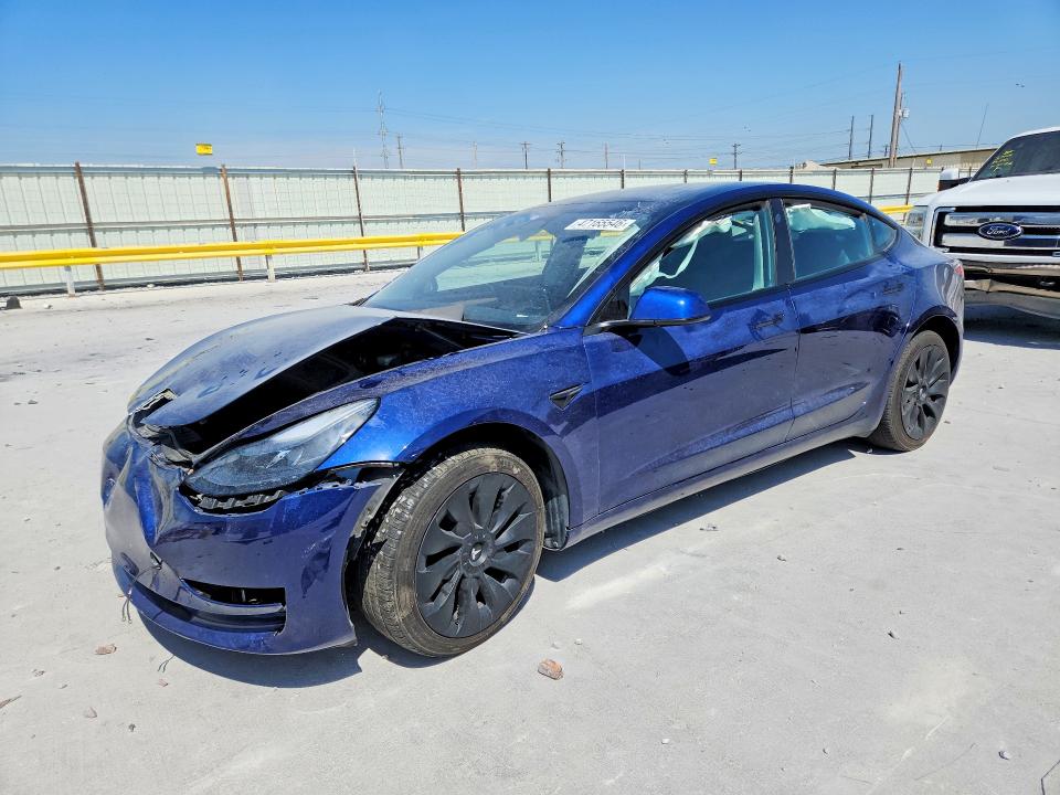 2023 TESLA MODEL 3 — VIN 5YJ3E1EA5PF654655
