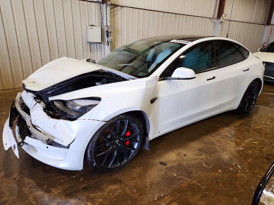2022 TESLA MODEL 3 — VIN 5YJ3E1ECXNF275889