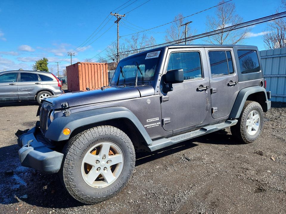 2016 JEEP WRANGLER UNLIMITED — VIN 1C4BJWDG9GL219533
