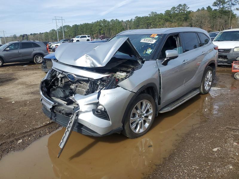 2022 TOYOTA HIGHLANDER HYBRID — VIN 5TDXBRCH7NS542022