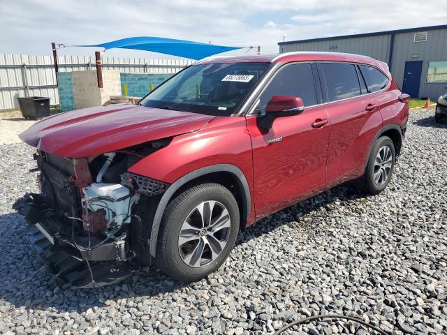 2021 TOYOTA HIGHLANDER HYBRID — VIN 5TDGARAH8MS503556