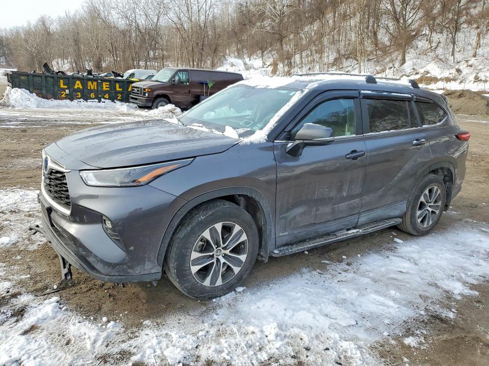 2023 TOYOTA HIGHLANDER HYBRID — VIN 5TDKBRCH8PS582851