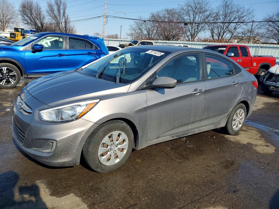 2017 HYUNDAI ACCENT SE — VIN KMHCT4AE5HU357504