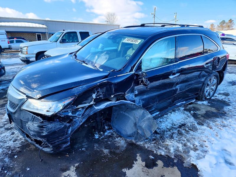 2016 ACURA MDX ADVANC — VIN 5FRYD4H93GB018617