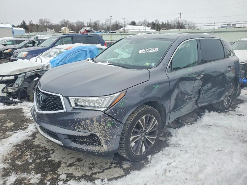 2019 ACURA MDX TECHNO — VIN 5J8YD4H53KL000351