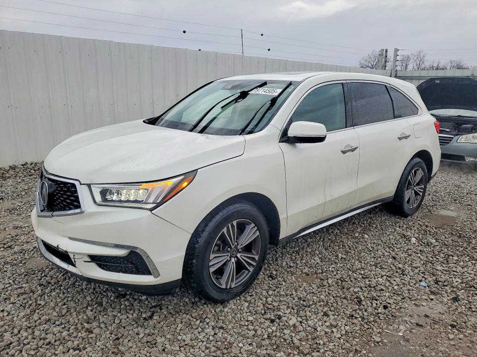2018 ACURA MDX — VIN 5J8YD4H37JL010250