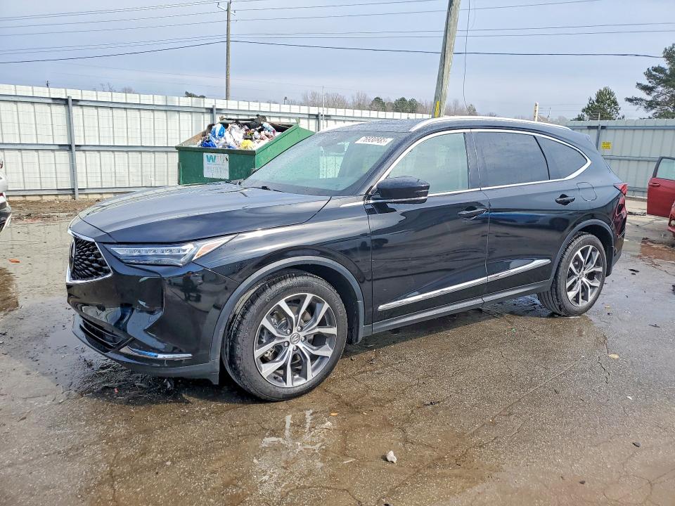 2022 ACURA MDX — VIN 5J8YD9H47NL010938