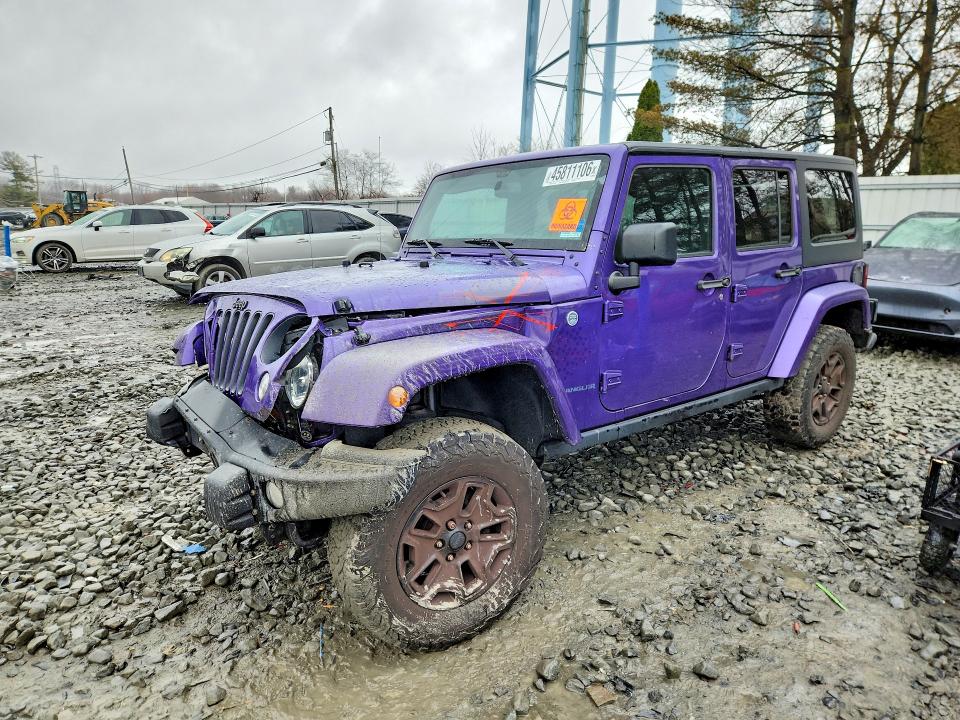 2016 JEEP WRANGLER UNLIMITED — VIN 1C4BJWEG8GL180870