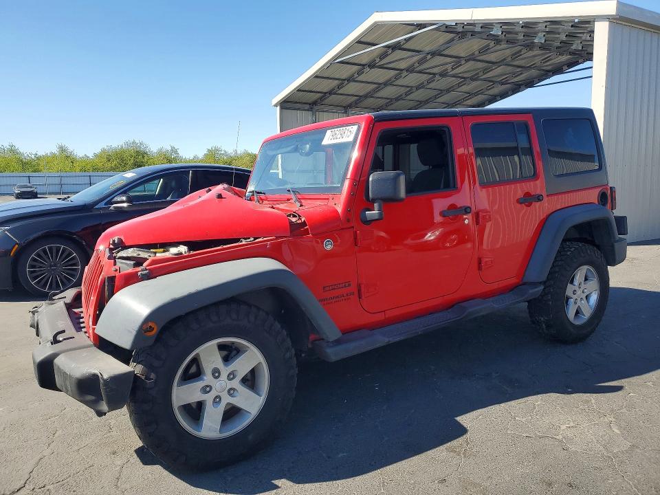 2016 JEEP WRANGLER UNLIMITED — VIN 1C4HJWDG5GL267637