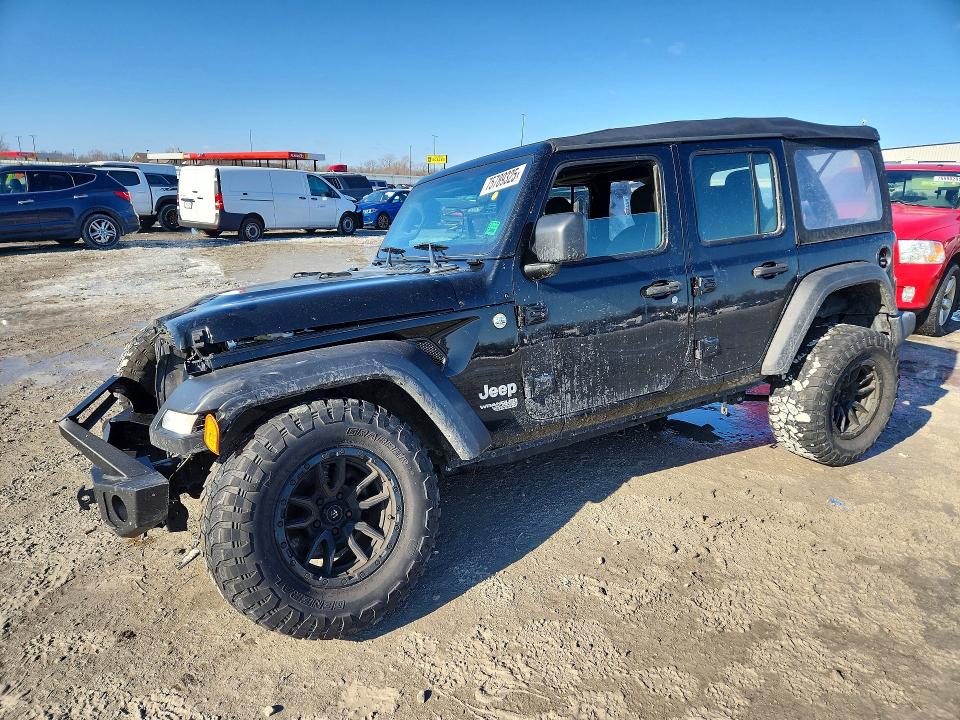 2021 JEEP WRANGLER UNLIMITED — VIN 1C4HJXDGXMW538319