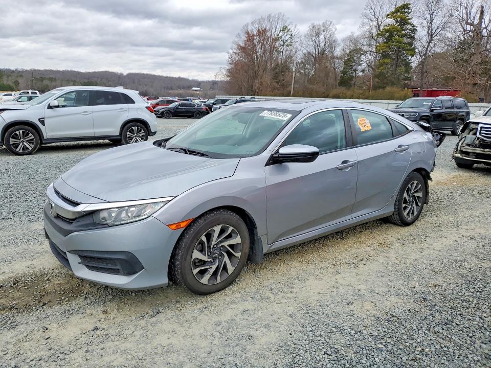 2017 HONDA CIVIC — VIN 2HGFC2F72HH569734