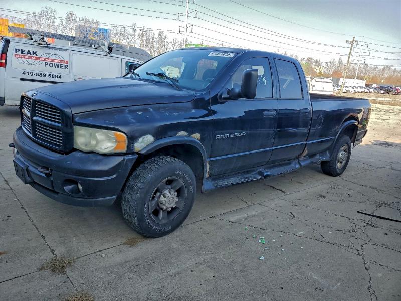 2003 DODGE RAM 2500 S — VIN 3D7KU28D13G861998