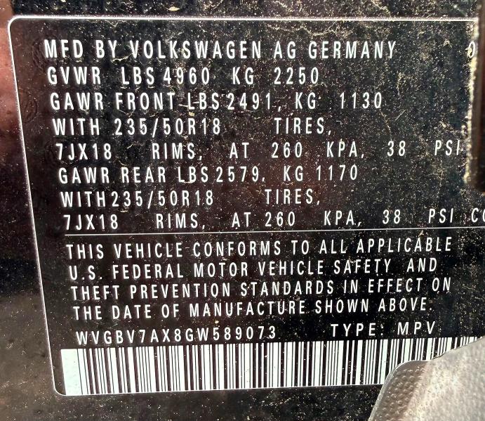 WVGBV7AX8GW589073