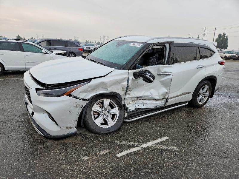 2022 TOYOTA HIGHLANDER HYBRID — VIN 5TDZARAHXNS515444