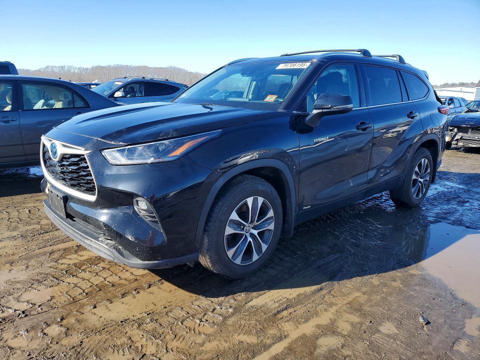 2021 TOYOTA HIGHLANDER HYBRID — VIN 5TDGBRCH1MS519429