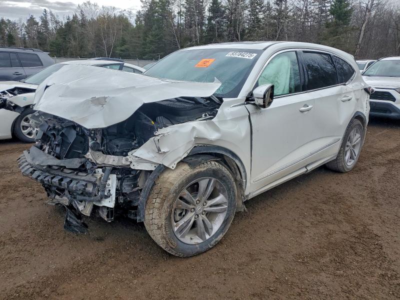 2022 ACURA MDX — VIN 5J8YE1H30NL800927