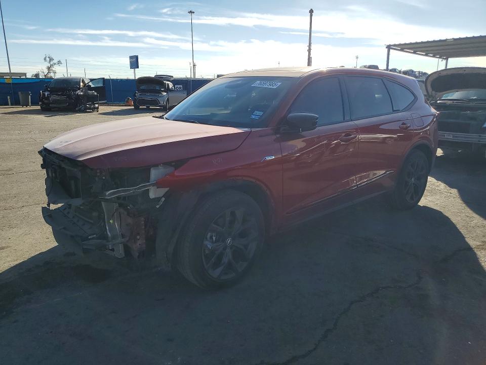 2022 ACURA MDX — VIN 5J8YE1H08NL048206