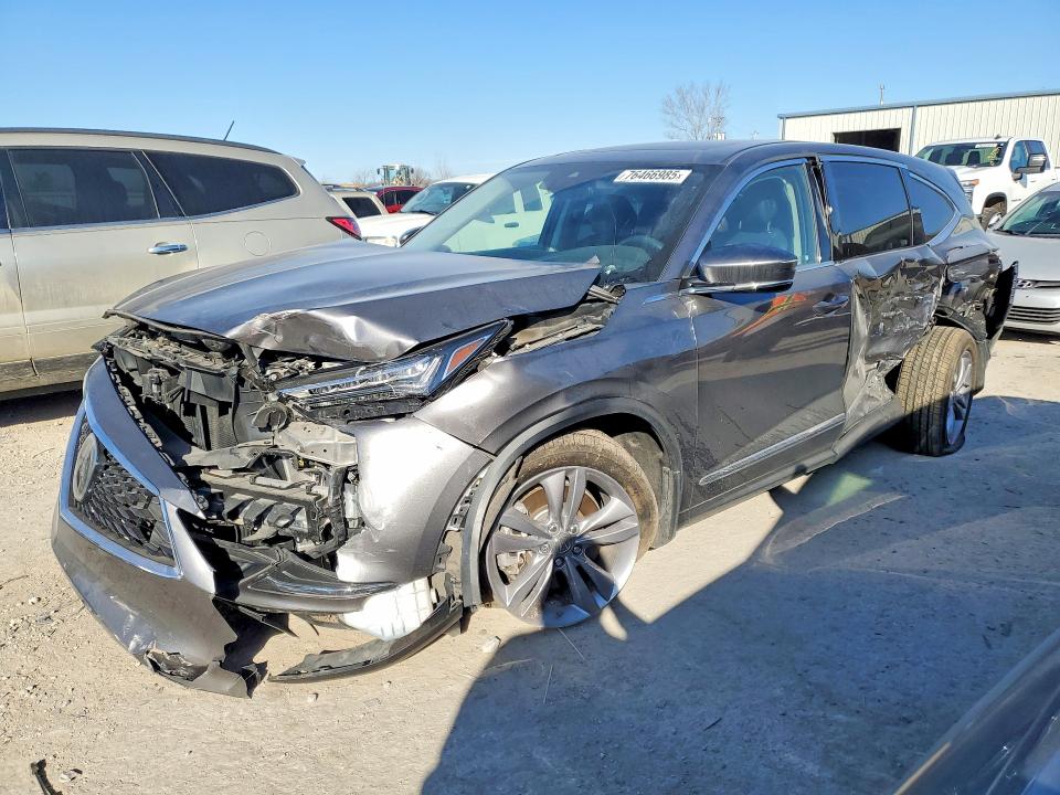 2022 ACURA MDX — VIN 5J8YE1H36NL026280
