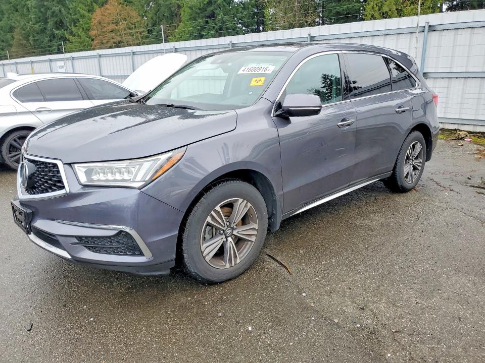 2017 ACURA MDX — VIN 5FRYD4H3XHB020524