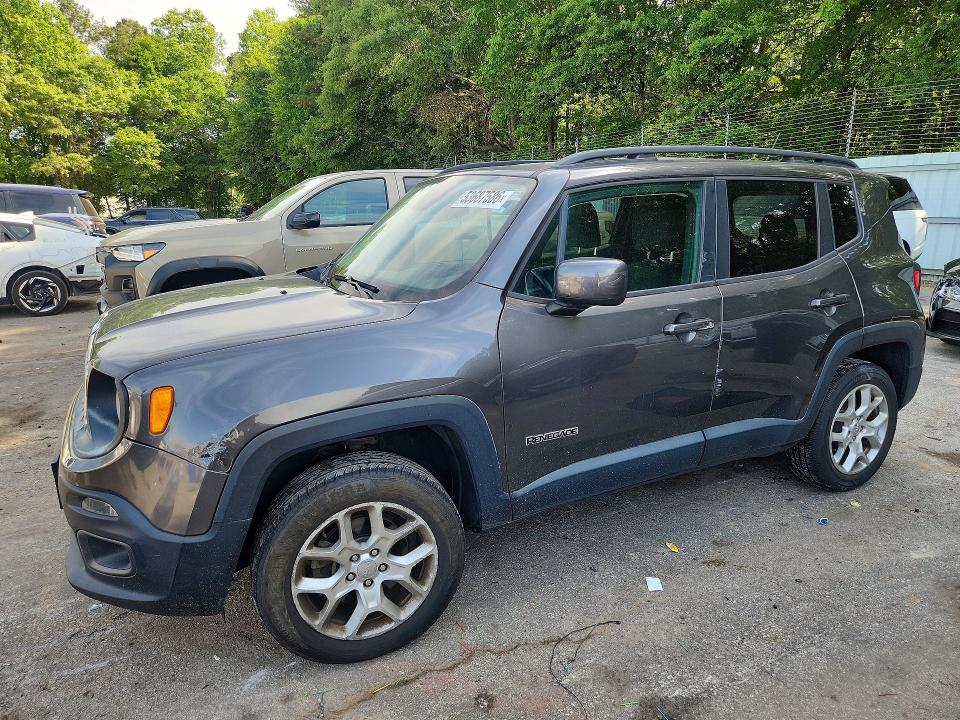 2016 JEEP RENEGADE — VIN ZACCJBBT1GPD78247