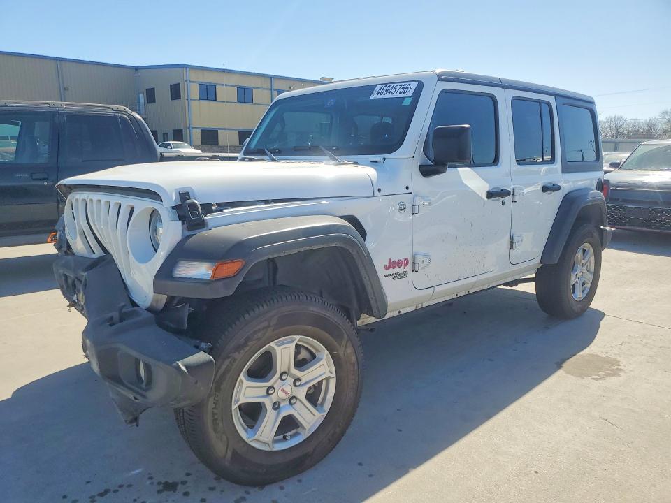 2020 JEEP WRANGLER UNLIMITED — VIN 1C4HJXDG4LW340091