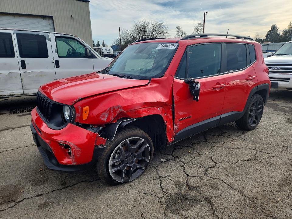 2022 JEEP RENEGADE — VIN ZACNJDB11NPN89218