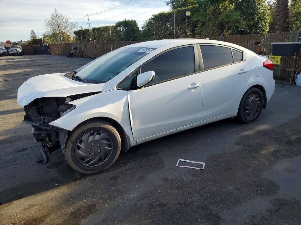 2016 KIA FORTE — VIN KNAFK4A67G5492793