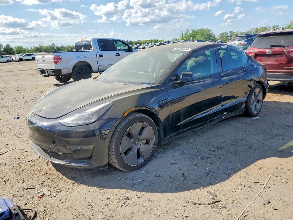2022 TESLA MODEL 3 — VIN 5YJ3E1EA0NF370198