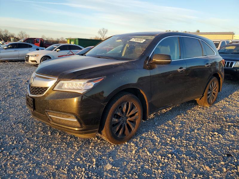 2016 ACURA MDX — VIN 5FRYD3H43GB012721