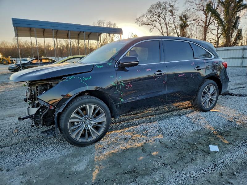 2017 ACURA MDX TECHNO — VIN 5FRYD4H55HB004068
