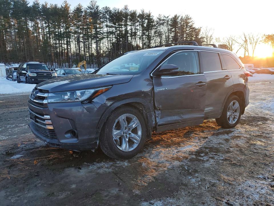2018 TOYOTA HIGHLANDER HYBRID — VIN 5TDDGRFH3JS042014