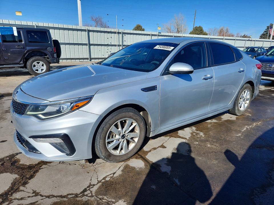 2019 KIA OPTIMA — VIN 5XXGT4L36KG276493