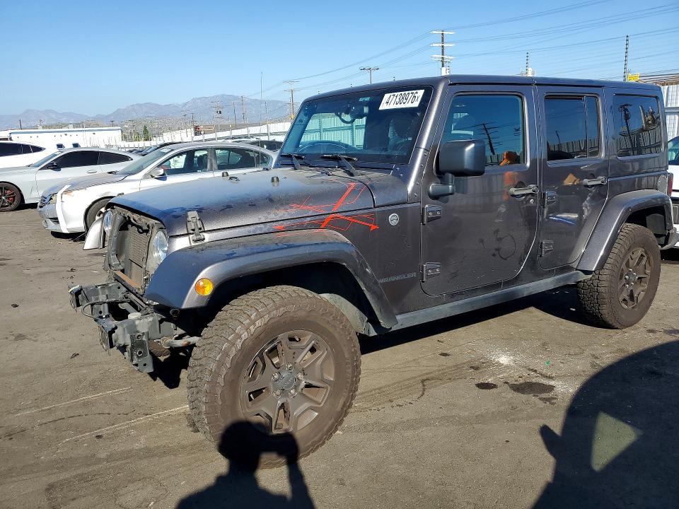 2016 JEEP WRANGLER UNLIMITED — VIN 1C4BJWEG4GL248114