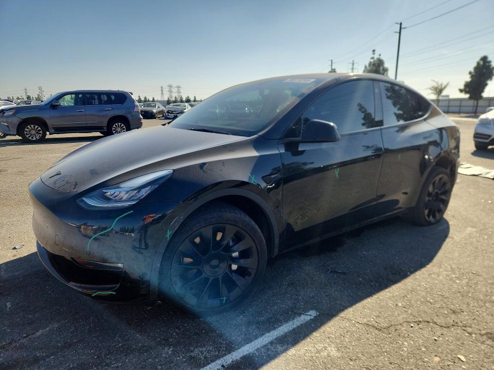 2022 TESLA MODEL Y — VIN 7SAYGDEE8NF317661