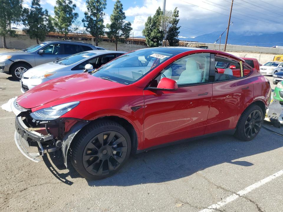 2022 TESLA MODEL Y — VIN 7SAYGDEE5NF369488