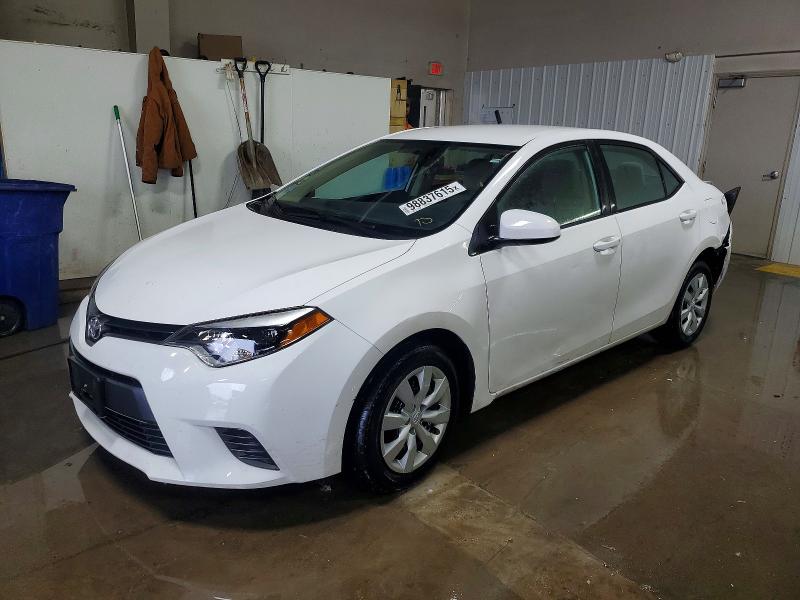 2016 TOYOTA COROLLA L — VIN 5YFBURHE3GP509890