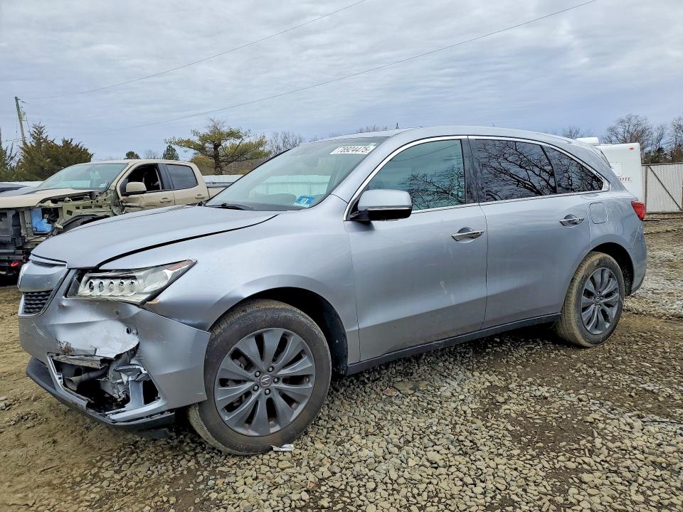2016 ACURA MDX — VIN 5FRYD4H4XGB058441