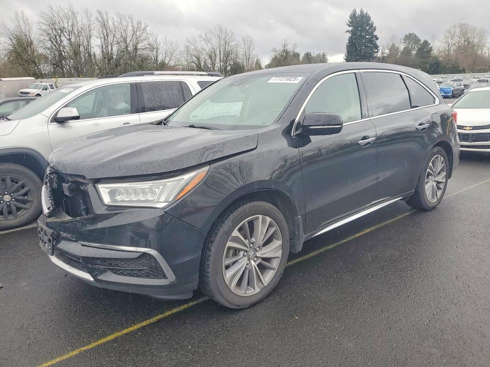 2018 ACURA MDX — VIN 5J8YD4H52JL005135