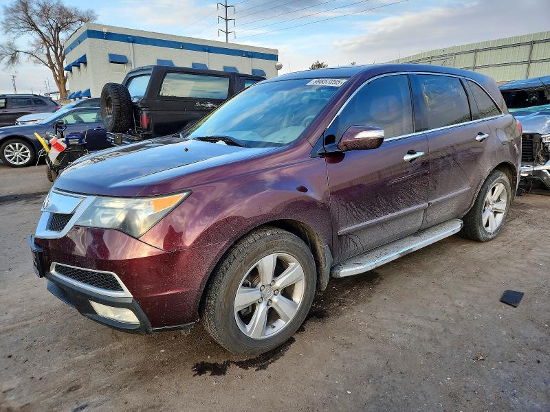2010 ACURA MDX — VIN 2HNYD2H27AH513603