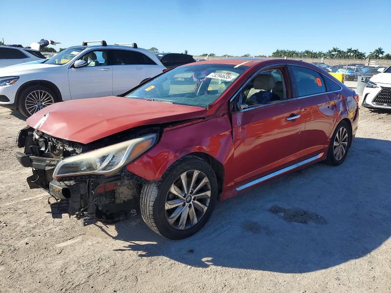 2017 HYUNDAI SONATA SPO — VIN 5NPE34AF9HH565837