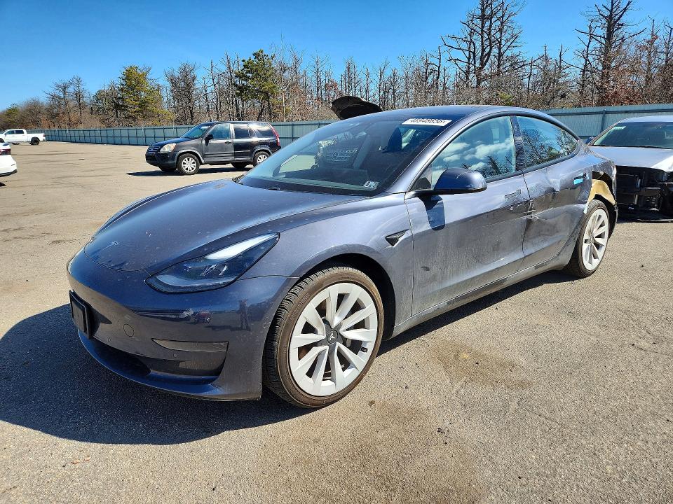 2021 TESLA MODEL 3 — VIN 5YJ3E1EA8MF982616