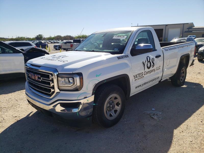 2018 GMC SIERRA — VIN 1GTN1LEC4JZ902624