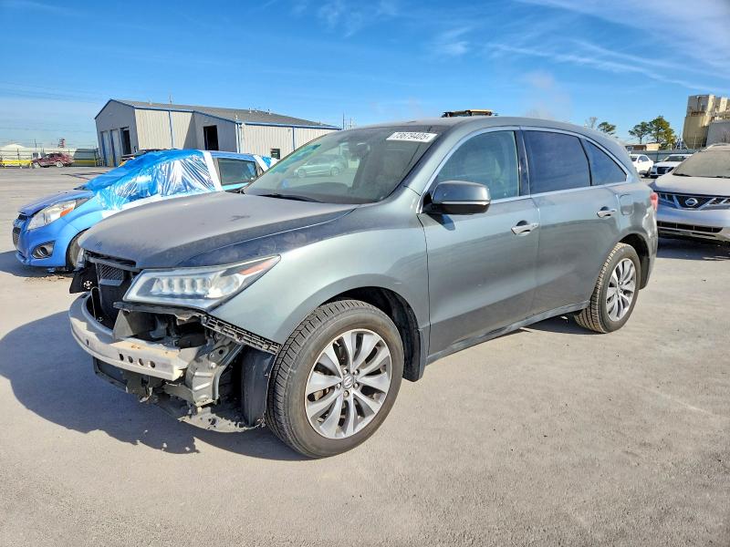 2015 ACURA MDX TECHNO — VIN 5FRYD4H47FB012404