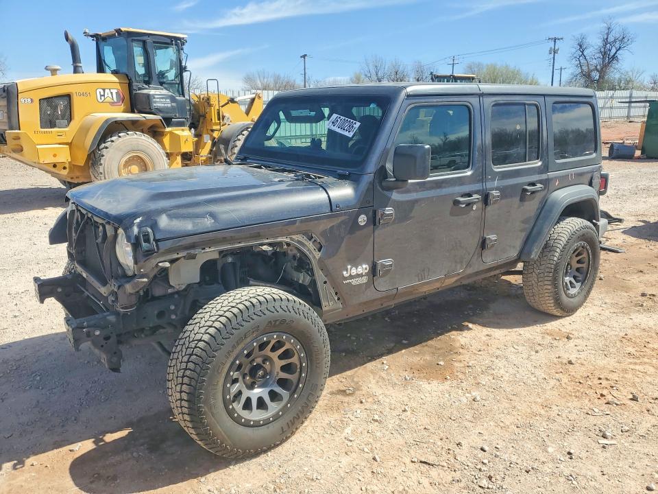 2018 JEEP WRANGLER UNLIMITED — VIN 1C4HJXDG0JW105510