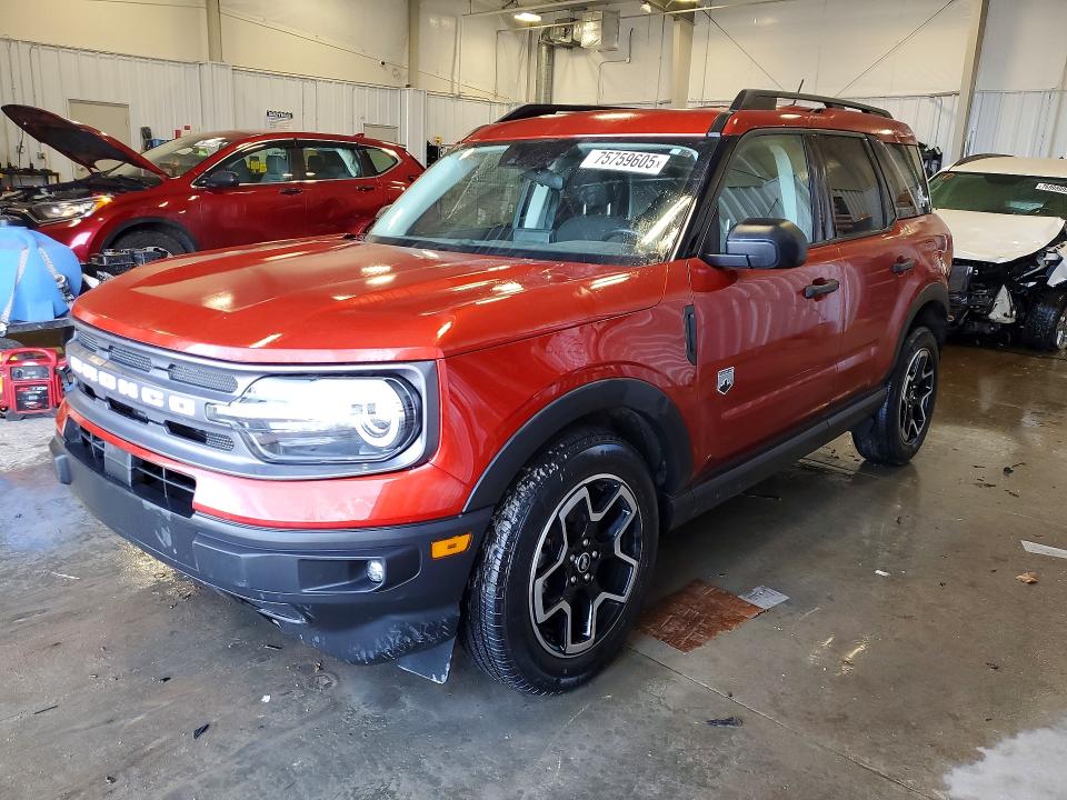 2022 FORD BRONCO SPORT — VIN 3FMCR9B63NRD91317