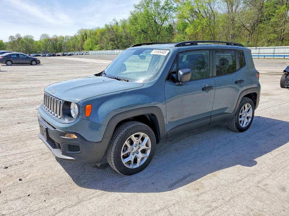 2018 JEEP RENEGADE — VIN ZACCJBAB7JPJ06220