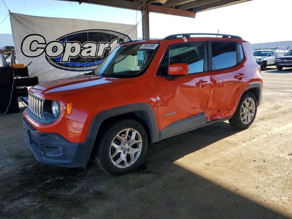 2017 JEEP RENEGADE — VIN ZACCJABB0HPF52960