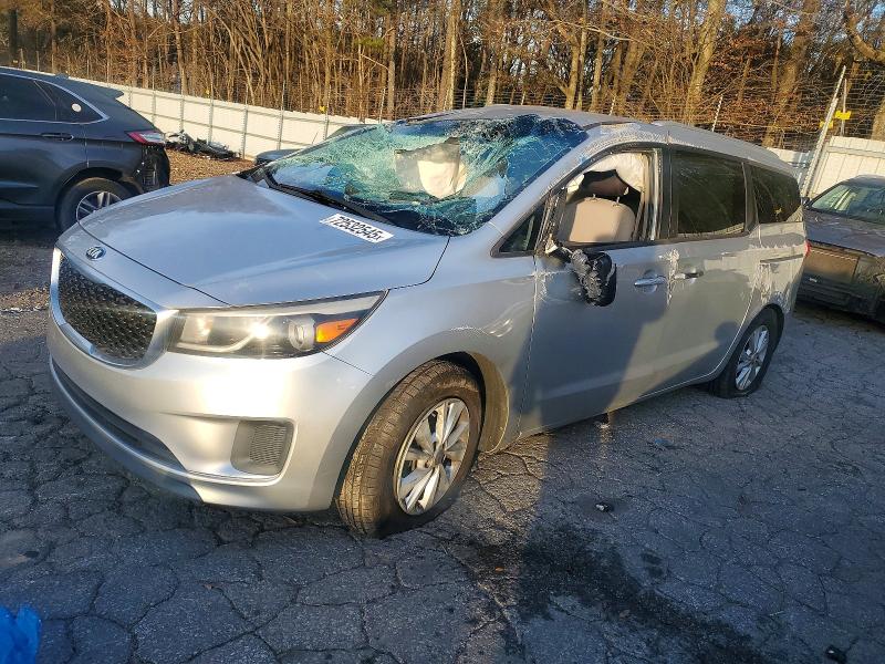 2016 KIA SEDONA LX — VIN KNDMB5C17G6163233
