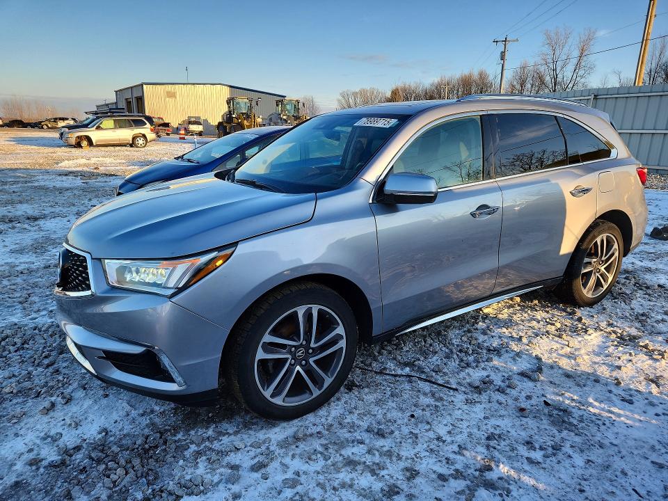 2017 ACURA MDX — VIN 5FRYD4H81HB014624