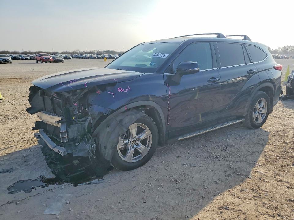 2021 TOYOTA HIGHLANDER — VIN 5TDCZRAH6MS536112